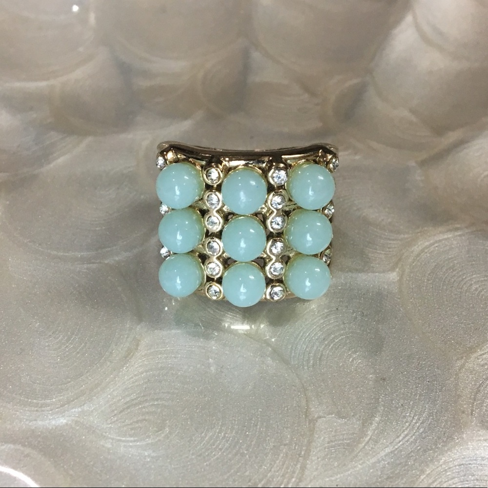 Banana Republic Turquoise Stone Stacked Ring